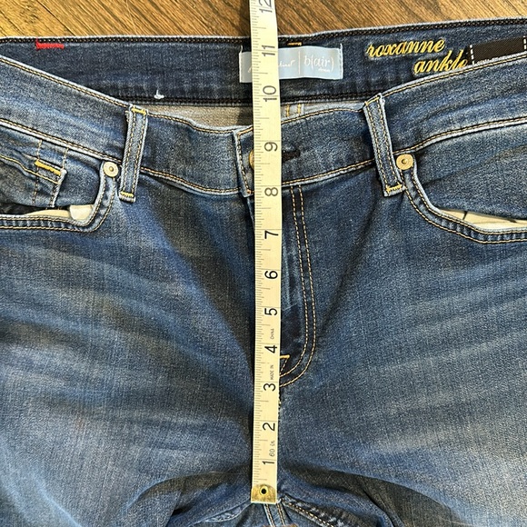7 For All Mankind b(air) Denim Roxanne Ankle Jeans 32 EUC - Picture 3 of 9